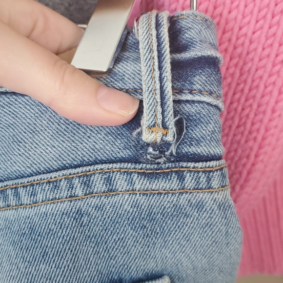 GRLFRND Helena Light Wash Distressed Boyfr… - Picture 6 of 13